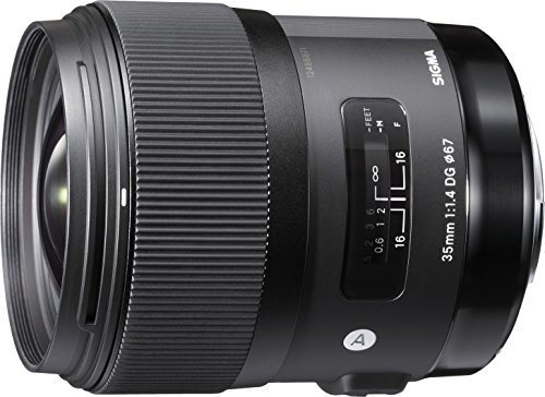 Sigma Objectif 35 mm F1.4 Art DG HSM pour Canon, Noir, 3,7 x 3,03 x 3,03 (340101)