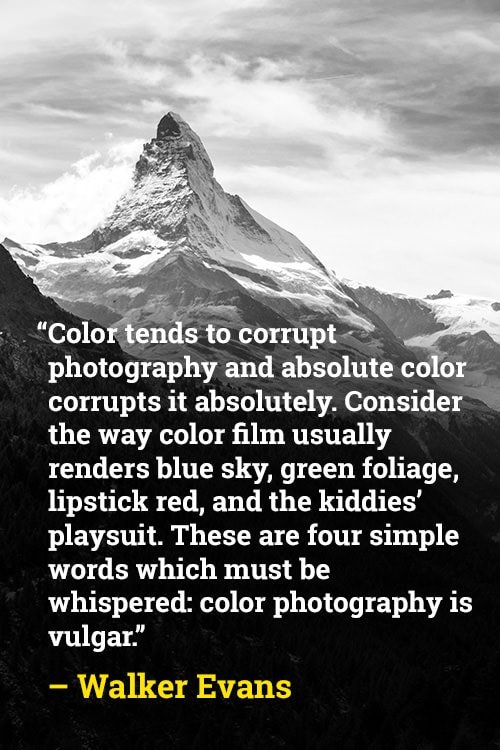 Walker Evans explique comment la couleur peut changer la photographie