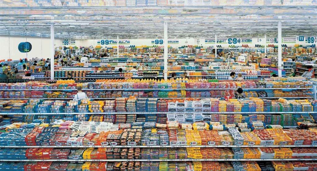 Andreas Gursky, Diptyque 99 Cent II