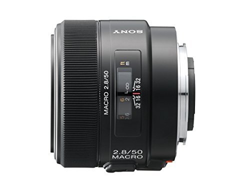 Objectif macro Sony 50 mm f/2.8 pour appareils photo reflex numériques Sony Alpha