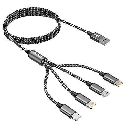 Meilleur Câble Multi USB,4 en 1 Câble Universel,[1.2M] Multi Ch …