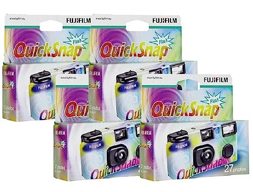 Meilleure Fujifilm Lot de 4 appareils photo jetables avec flash e …