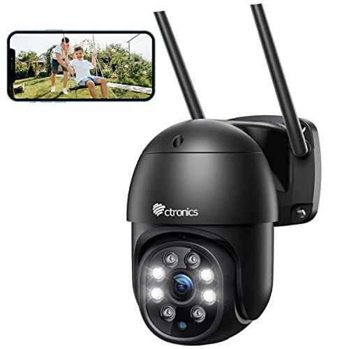 Voici la meilleure Ctronics Caméra de Surveillance WiFi Extérie …