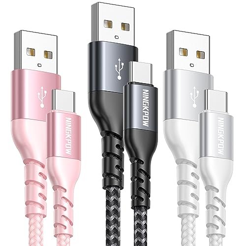 Meilleur NINGKPOW Câble USB C [2M/Lot de 3] 3.1A Cable Chargeur  …